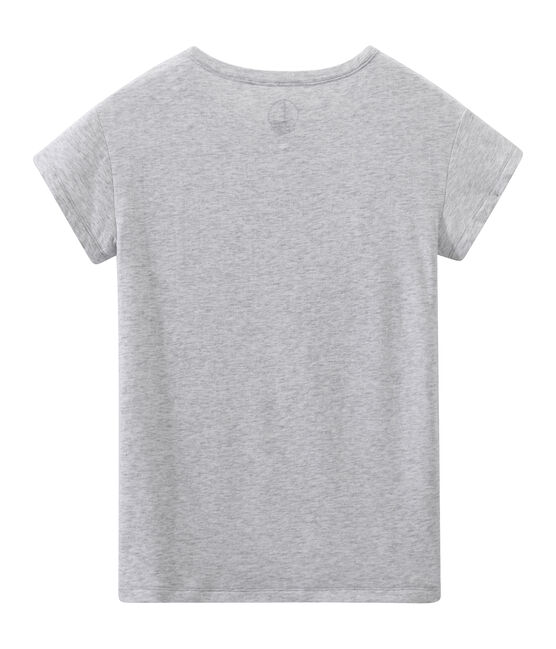 Top de túbico ligero para mujer gris POUSSIERE CHINE