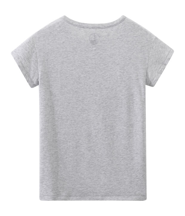 Top de t&uacute;bico ligero para mujer gris