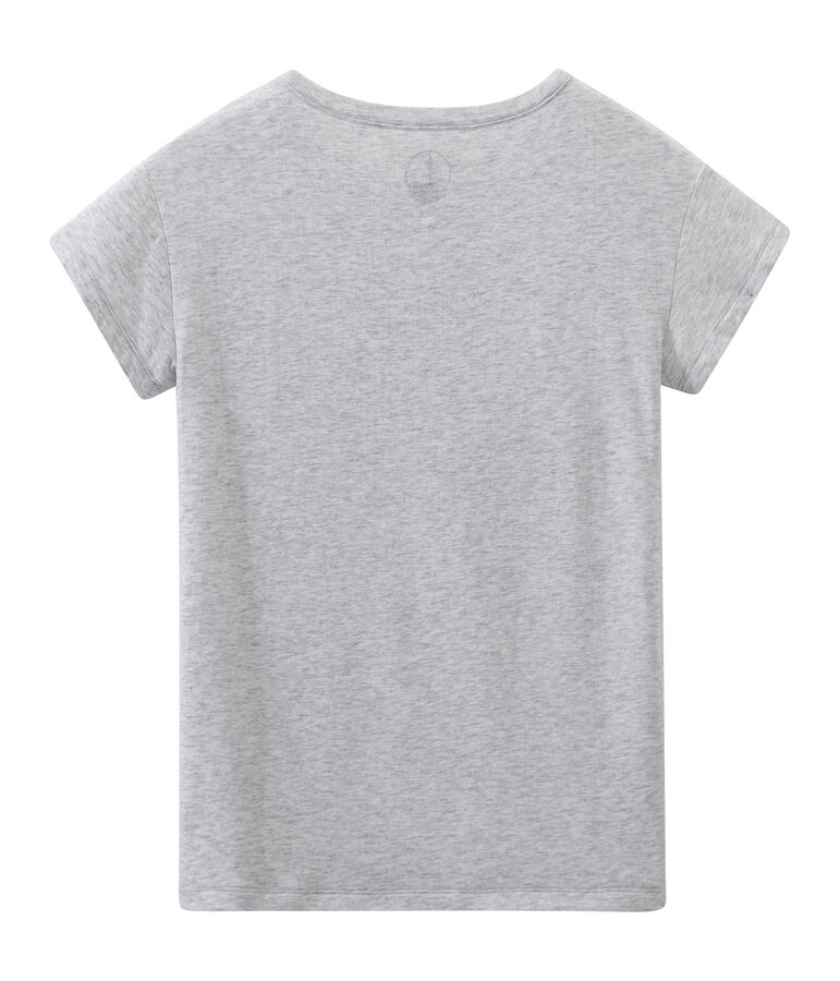 Top de t&uacute;bico ligero para mujer gris