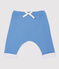 Pantalón de bebé de algodón orgánico azul ALASKA