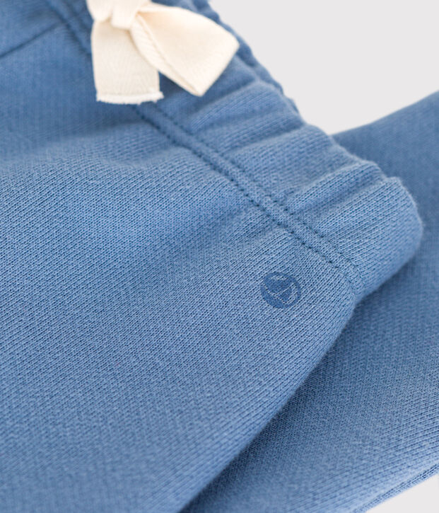 Pantal&oacute;n de felpa para beb&eacute; azul