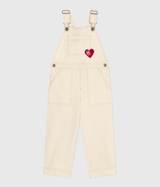 Peto infantil de tejido denim liso crudo MILK