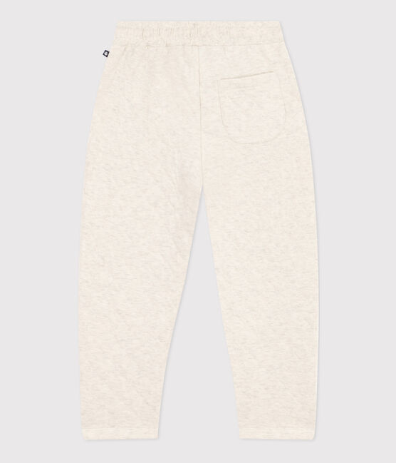 Pantalón de túbico acolchado de niño beige MONTELIMAR CHINE