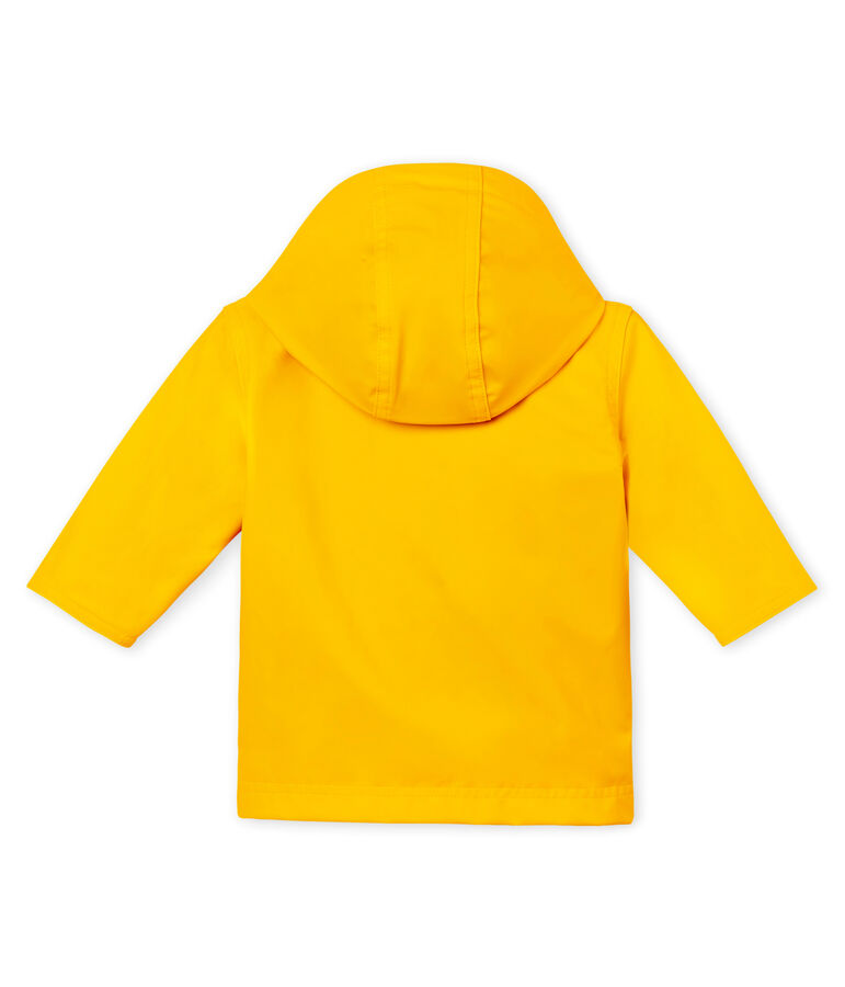 Chubasquero emblem&aacute;tico para beb&eacute; unisex amarillo