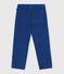 Pantal&oacute;n recto de terciopelo azul
