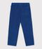 Pantal&oacute;n recto de terciopelo azul