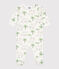 Pelele de algodón estampado blanco MARSHMALLOW/blanco MULTICO