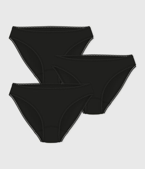 Pack de braguitas de mujer en algodón y elastano. variante 2