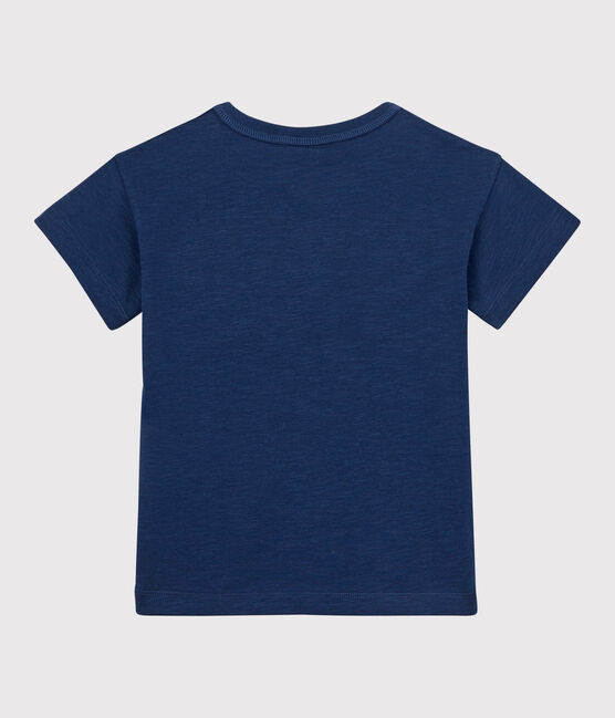 Camiseta de manga corta para niño/niña azul MEDIEVAL