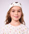 Camis&oacute;n disfraz de princesa y diadema infantil de algod&oacute;n blanco/multicolor