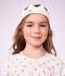 Camis&oacute;n disfraz de princesa y diadema infantil de algod&oacute;n blanco/multicolor