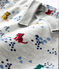 Pantalón de muletón estampado para bebé niño gris BELUGA/blanco MULTICO
