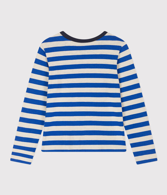 Camiseta LA RECTA de algodón con cuello redondo para mujer NEWBLEU/ MASTOC