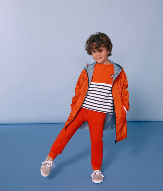 Pantalón infantil para niño naranja CAROTTE