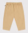 Pantalón de sarga para bebé beige FACILE
