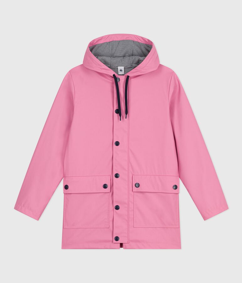 Chubasquero ic&oacute;nico unisex rosa