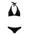 Traje de baño de dos piezas para mujer negro NOIR