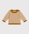 Jersey de punto tricotado de lana y algodón para bebé ECUREUIL/ AVALANCHE