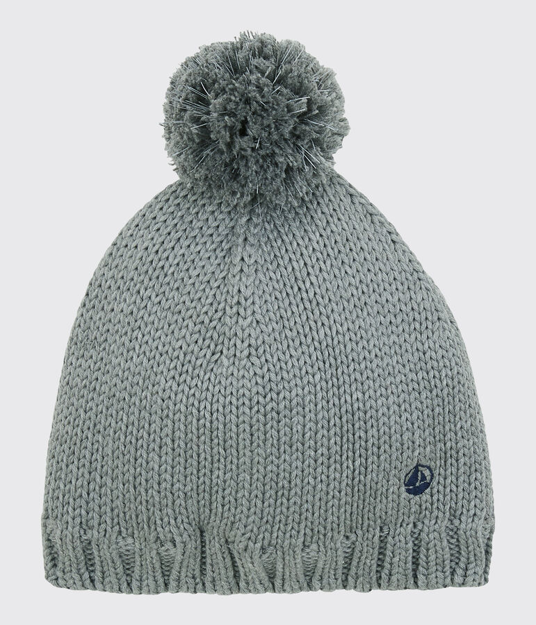 Gorro de ni&ntilde;a/ni&ntilde;o gris