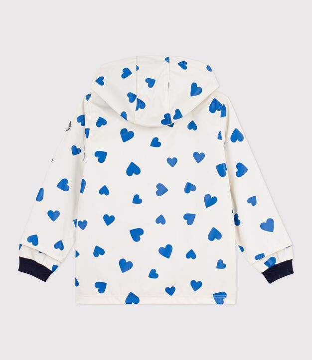 Chubasquero ic&oacute;nico infantil azul/azul