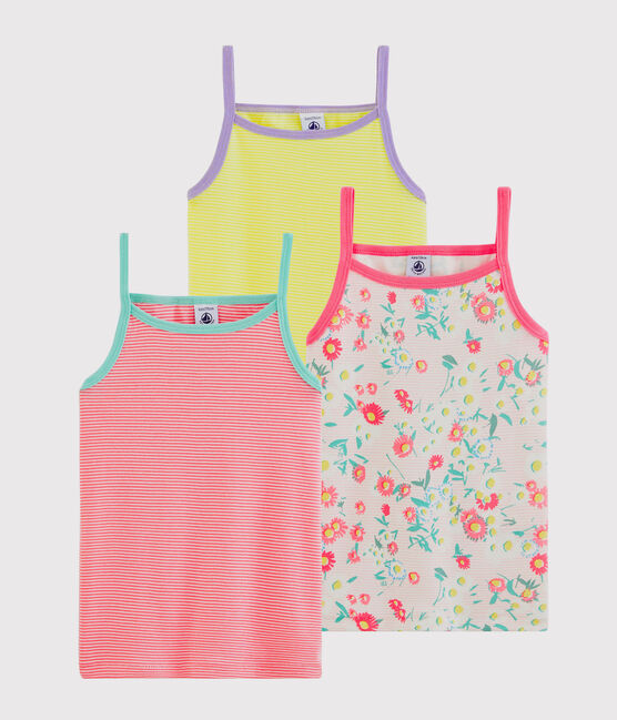 Trío de camisas de tirantes para niña variante 1