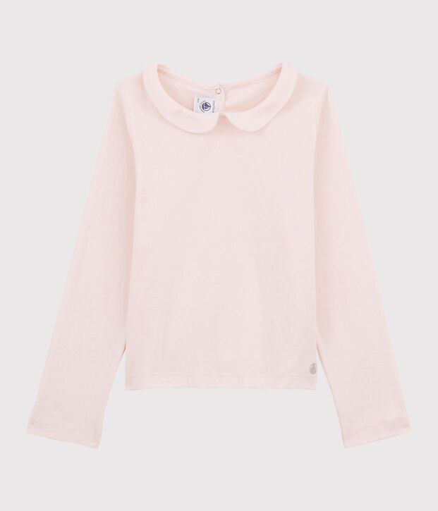 Camiseta de manga larga de algod&oacute;n de ni&ntilde;a FLEUR
