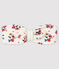 Diadema florida para bebé niña blanco MARSHMALLOW/blanco MULTICO