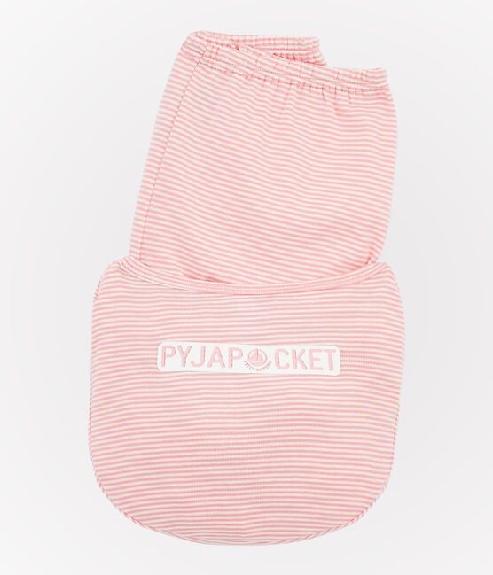 Par de pijamas para niña de tejido acanalado variante 1