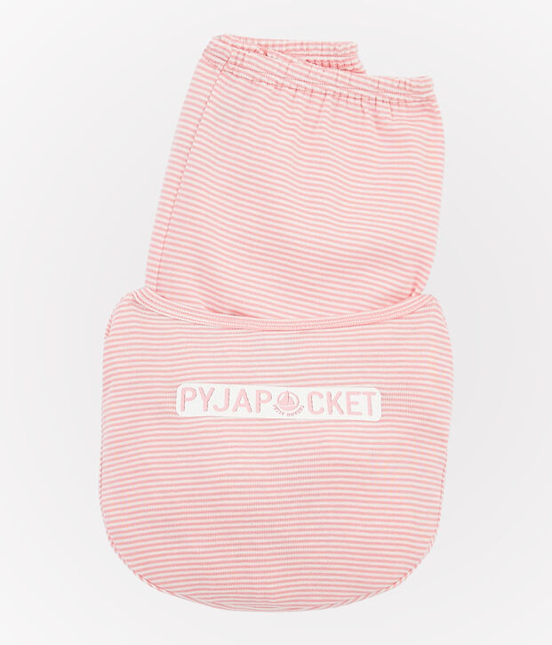 Par de pijamas para ni&ntilde;a de tejido acanalado multicolor