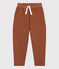Pantalón de túbico acolchado de niña / niño marron CINA