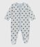 Pijama de terciopelo con estampado de estrellas para bebé BELUGA/ ADRIATIC