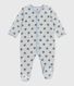 Pijama de terciopelo con estampado de estrellas para bebé