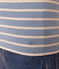 Camiseta L'ICONIQUE de algodón con cuello redondo para mujer AZUL/ MONTELIMAR