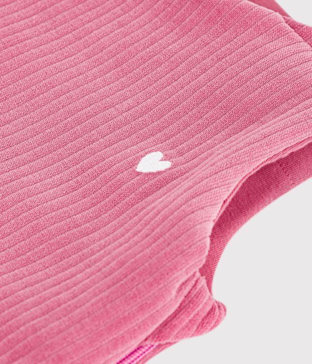 Saco liso de terciopelo para beb&eacute; TOG 3 rosa