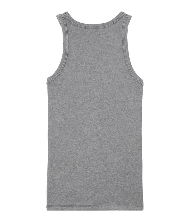 Camiseta de tirantes ic&oacute;nica para mujer gris