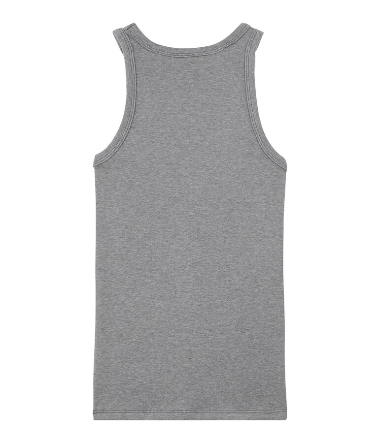 Camiseta de tirantes ic&oacute;nica para mujer gris