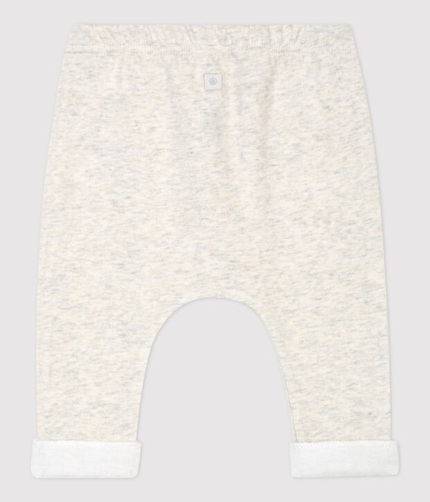 Pantal&oacute;n de beb&eacute; gris de mezclilla de punto de jersey de algod&oacute;n org&aacute;nico MONTELIMAR CHINE