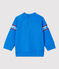 Sudadera de muletón ligero para bebé azul BRASIER