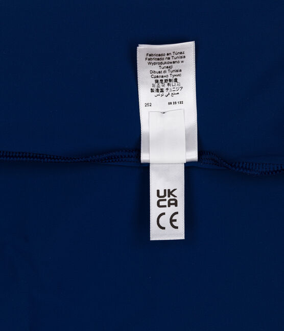 Camiseta anti-UV azul MEDIEVAL