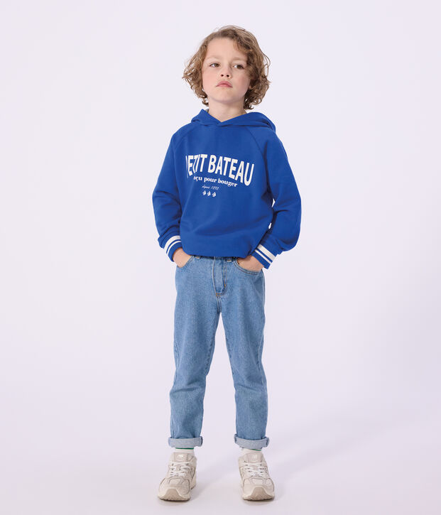 Sudadera infantil de algod&oacute;n con capucha PERSE