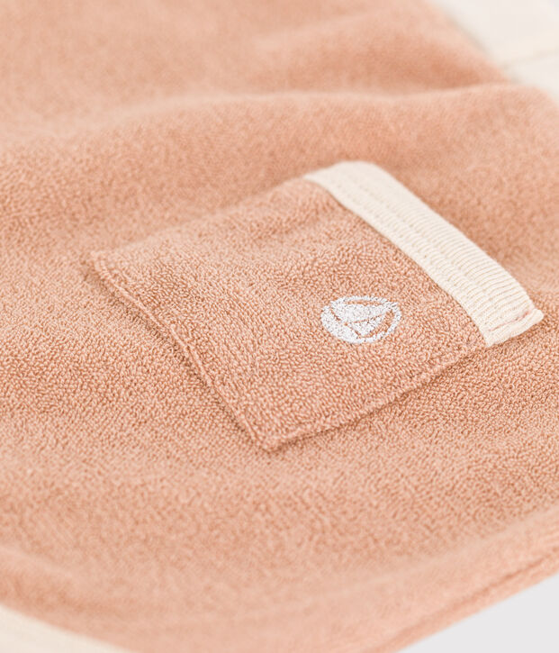 Shorts de rizo para beb&eacute; beige