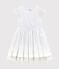 Vestido de ceremonia de niña blanco ECUME