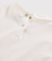Camiseta niña con cuello babero blanco MARSHMALLOW