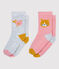 Juego de 2 pares de calcetines de bebé. variante 2