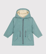 Parka para niña verde PAUL