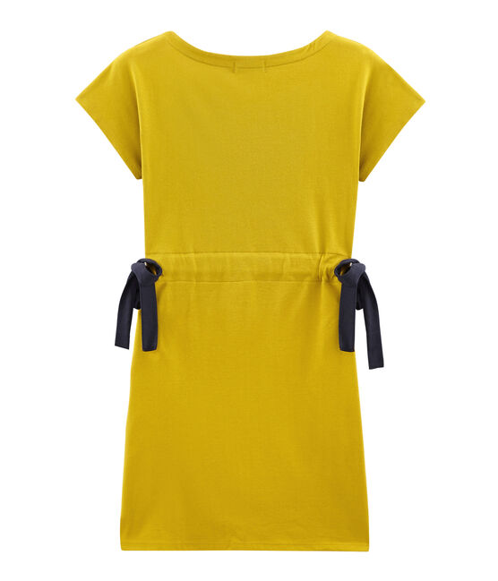 Vestido manga corta para mujer verde BAMBOO