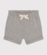 Pantalón corto de jersey ligero de bebé