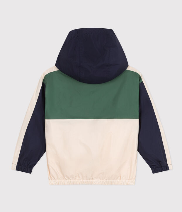 Cortavientos infantil crudo/multicolor