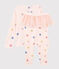 Pijama de disfraz de bailarina rosa para niña de punto rosa FLEUR/blanco MULTICO