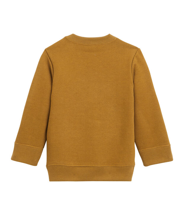 Sudadera de mulet&oacute;n para beb&eacute; ni&ntilde;o marron